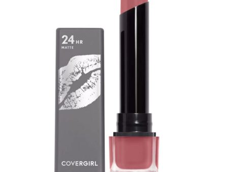 COVERGIRL - Exhibitionist 24HR Ultra-Matte Lipstick Stay with Me 600 - 0.09 oz (2.55 g) Hot on Sale