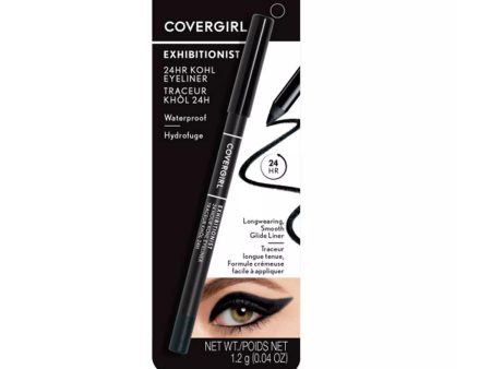 COVERGIRL - Exhibitionist 24HR Khol Eyeliner Black 100 - 0.04 oz (1.2 g) on Sale