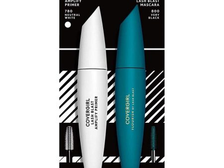 COVERGIRL - Lash Blast Flourish Mascara Very Black 800 and Lash Blast Amplify Primer Neutral White 780 Value Pack - .44 fl oz (13.1 ml) Online now