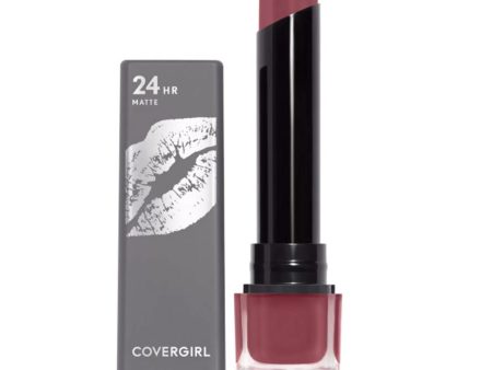 COVERGIRL - Exhibitionist 24HR Ultra-Matte Lipstick Risky Business 620 - 0.09 oz (2.55 g) For Sale