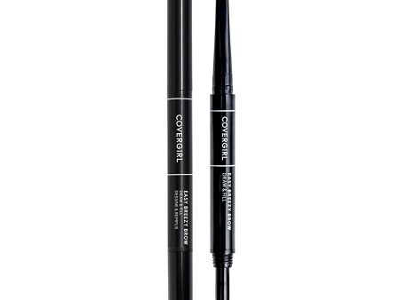 COVERGIRL - Easy Breezy Brow Draw and Fill Brow Tool Rich Brown 400 - 0.02 oz (0.63 g) Fashion