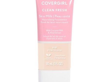 COVERGIRL - Clean Fresh Skin Milk Foundation Porcelain 510 - 1 fl oz (30 ml) For Cheap