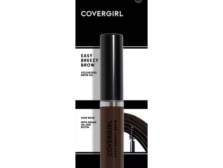 COVERGIRL - Easy Breezy Volumizing Brow Gel Deep 115 - 0.16 fl oz (5 ml) For Sale