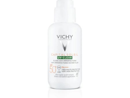 CAPITAL SOLEIL FLUIDO ANTI-IMPERFEIÇÕES UV CLEAR FPS 50+ 40 ml Online now