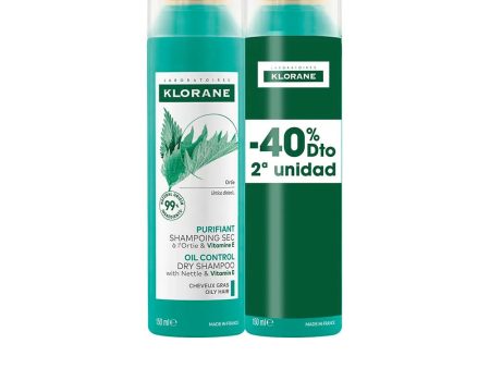 A LA ORTIGA shampoo seco regulador de sebo para cabelo oleoso pacote 2 x 150 ml. Hot on Sale