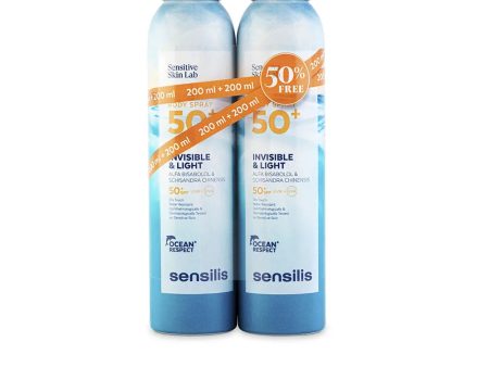 SPRAY CORPORAL INVISIBLE LIGHT FPS50 promoção 2 x 200 ml. Online now