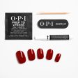 Unhas artificiais OPI xPRESS ON tom de esmalte Big Apple Red 30 u. Fashion