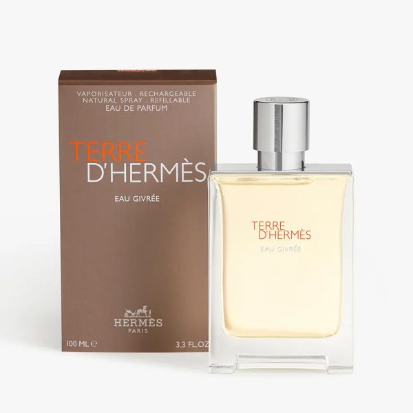 TERRA DE HERMÈS GIVRÉE eau de parfum recarregável 100 ml. Online Hot Sale