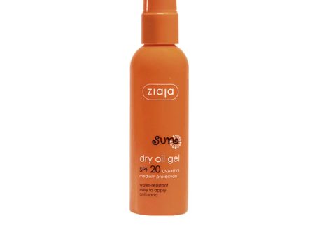 SUN GEL protetor solar óleo seco SPF20 90 ml Cheap