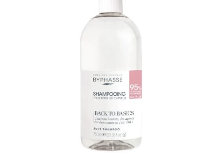 BACK TO BASICS shampoo para todos os tipos de cabelo 750 ml Supply