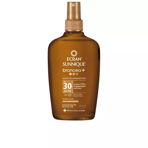 ECRAN SUNNIQUE spray de óleo SPF30 200 ml For Sale